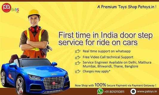 Assemble Your Ride-on Toys at Your Doorstep: Get Genuine Spare Parts with Minimum Charges - PATOYS