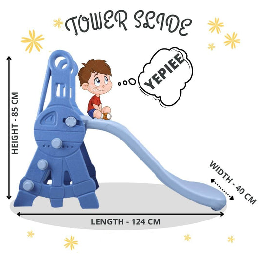 PATOYS | Baby - Tower Freestanding Slider for Kids in Easy to Assemble and Use Garden Slide - PATOYS