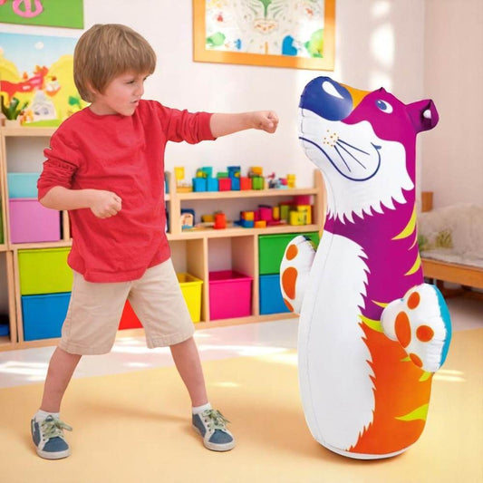 PATOYS | Intex 44669NP Inflatable PVC Hit Me 3D BOP Bags (Dragon, Dolphin, dinosaur) - PATOYS