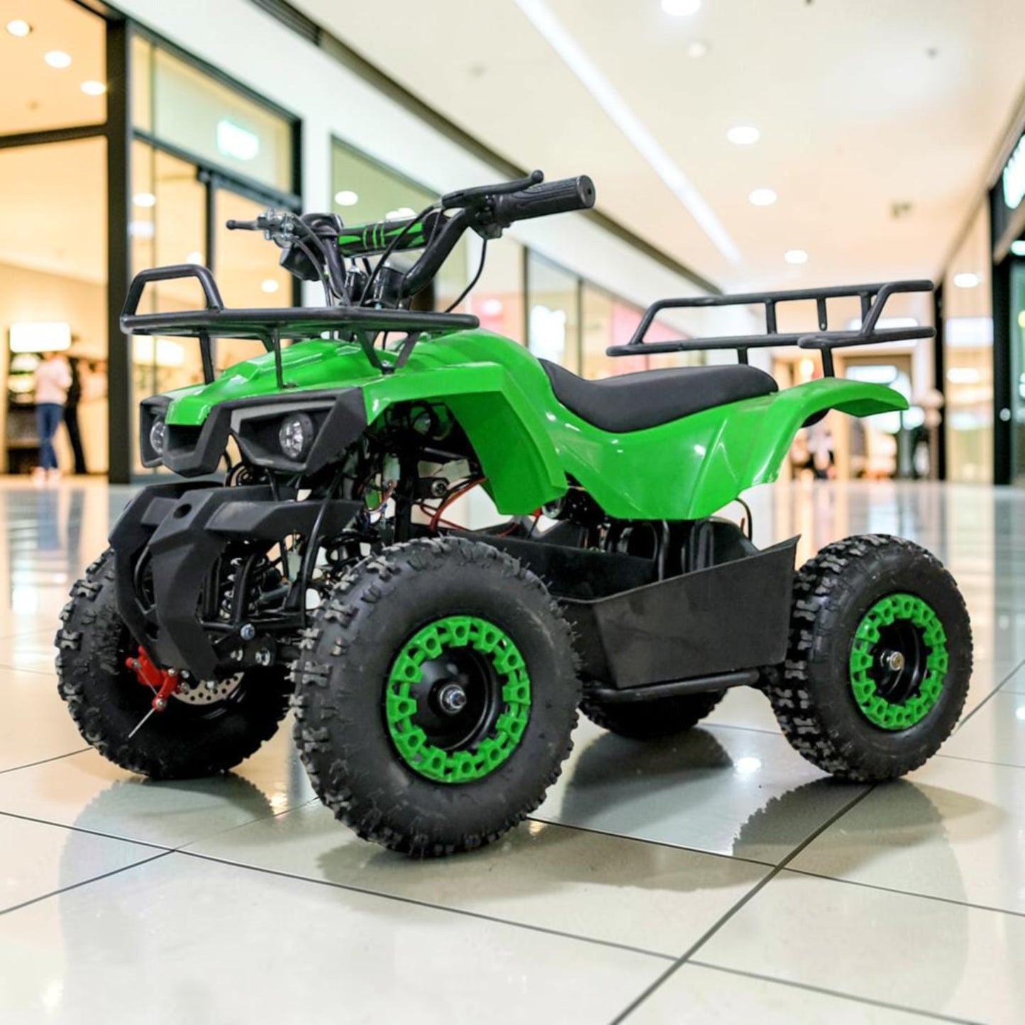 PATOYS | Kids MINI NEOPLUS ATV 36V/12Ah Battery Operated, Rechargeable ATV Beach Bike For Kids with Front/Rear Disk Brake | Age 7 to 14 Years (Multicolor)