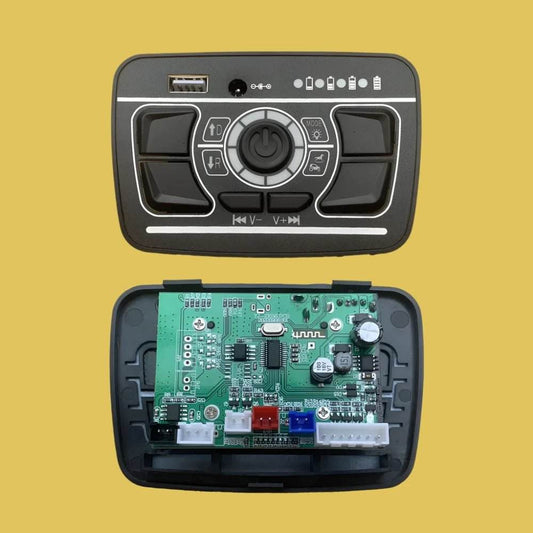 PATOYS | 12V YJ-ZK66D.PCB Multifunctional Central Control Panel Of Children's Electric Ride On Car Replacement Parts - PATOYS