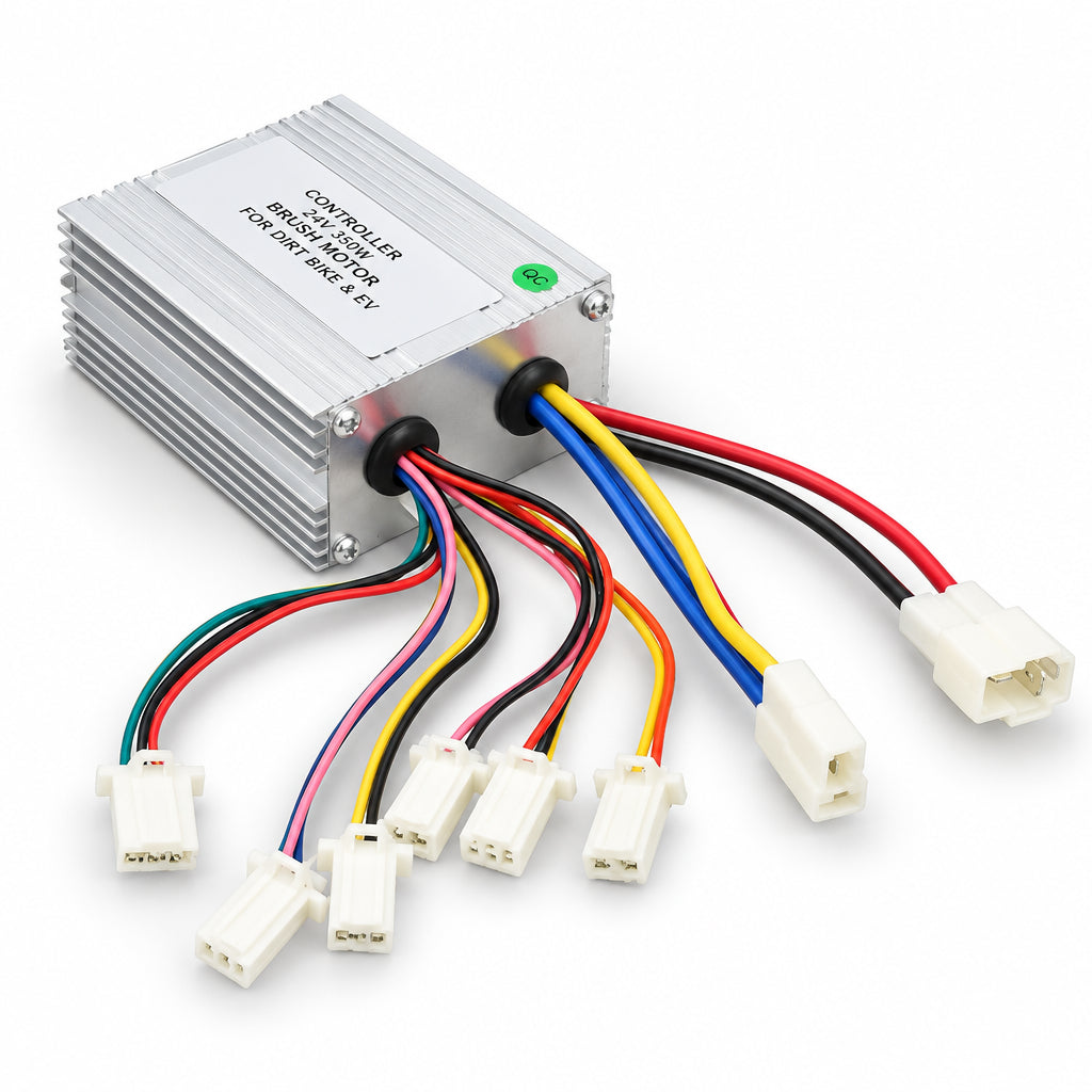 PATOYS | 24V 350W Brush Motor Controller for Dirt Bike and EV Vehicles - PATOYS