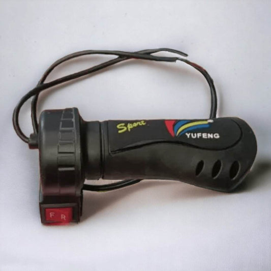 PATOYS | 24v 36v 48v Black E Bike Throttle Grip Motor Control Electronic Hand Accelerator - PATOYS