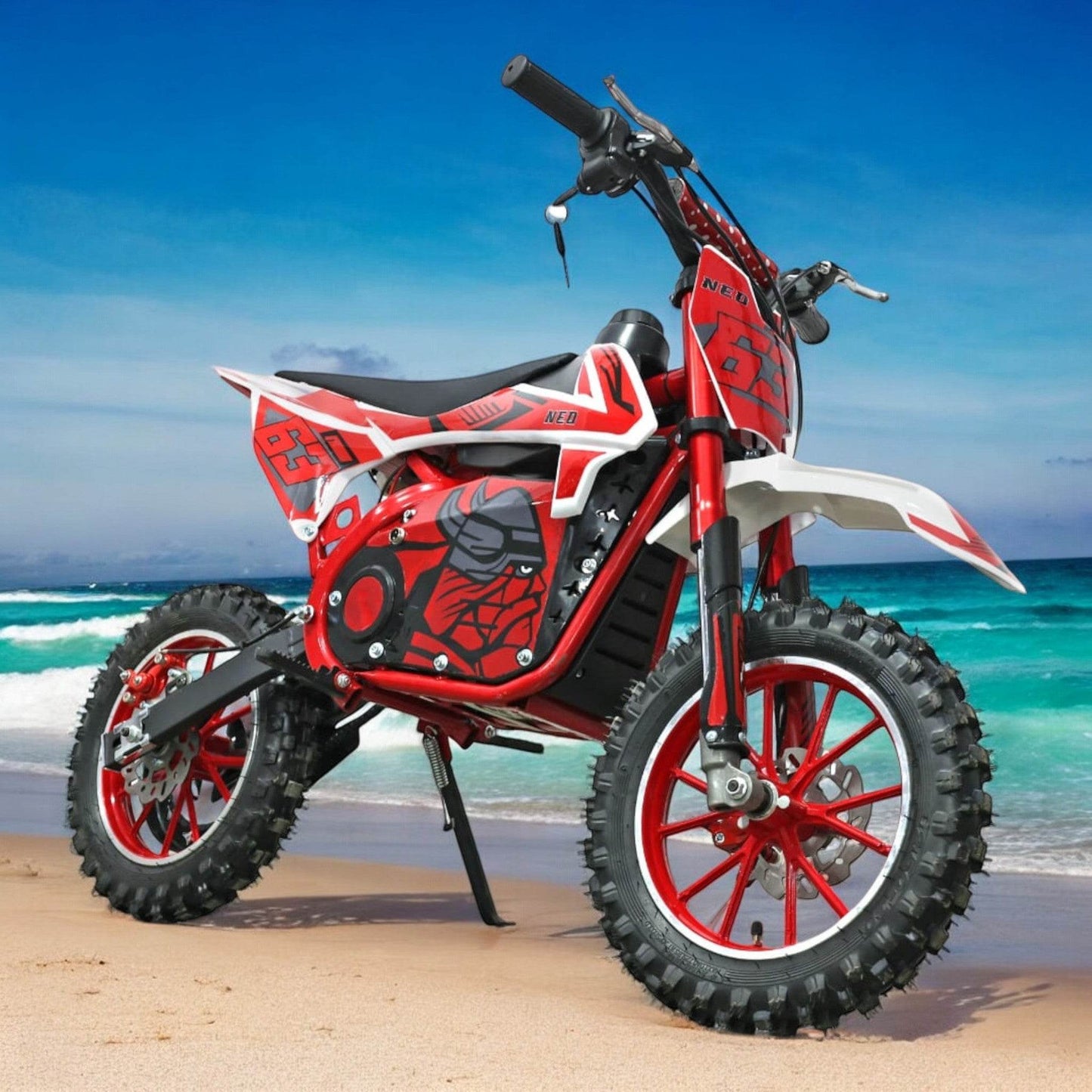 PATOYS | 24V Battery Dirt bike Pro Fighter Motorcycle for Children with Disc Brake for kids - PATOYS