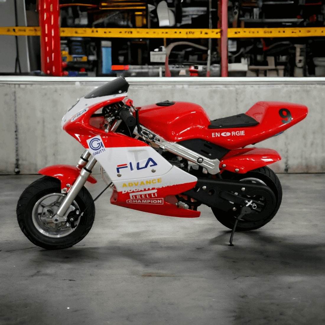 Kids Bike Small Bike Charging PATOYS 49CC Kids Petrol Dirt Bike