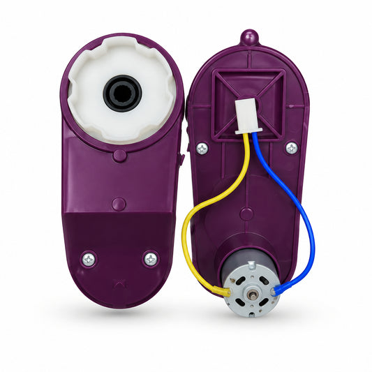 PATOYS | 6 Plum 15000 RPM 6V Kid Ride On Electric Car Bike Toy Gear Motor Complete Gear Box - PATOYS