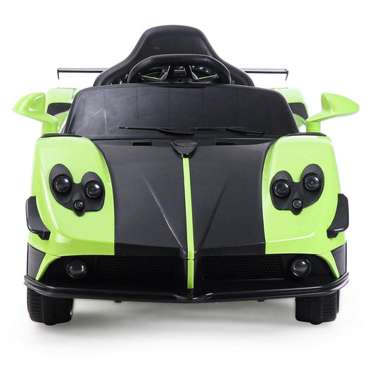 PATOYS | Battery Operated Ride On Car with Music and Lights | LFC-BDQ1589-Green - PATOYS