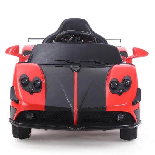 PATOYS | Battery Operated Ride On Car with Music and Lights | LFC-BDQ1589-Red - PATOYS