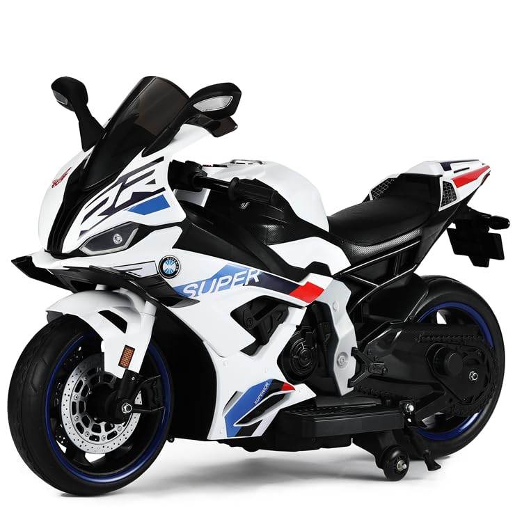 PATOYS | Big RR kids bike BDQ-008 12V Battery Operated Ride On Bike for Kids, 1 to 10 Years - PATOYS