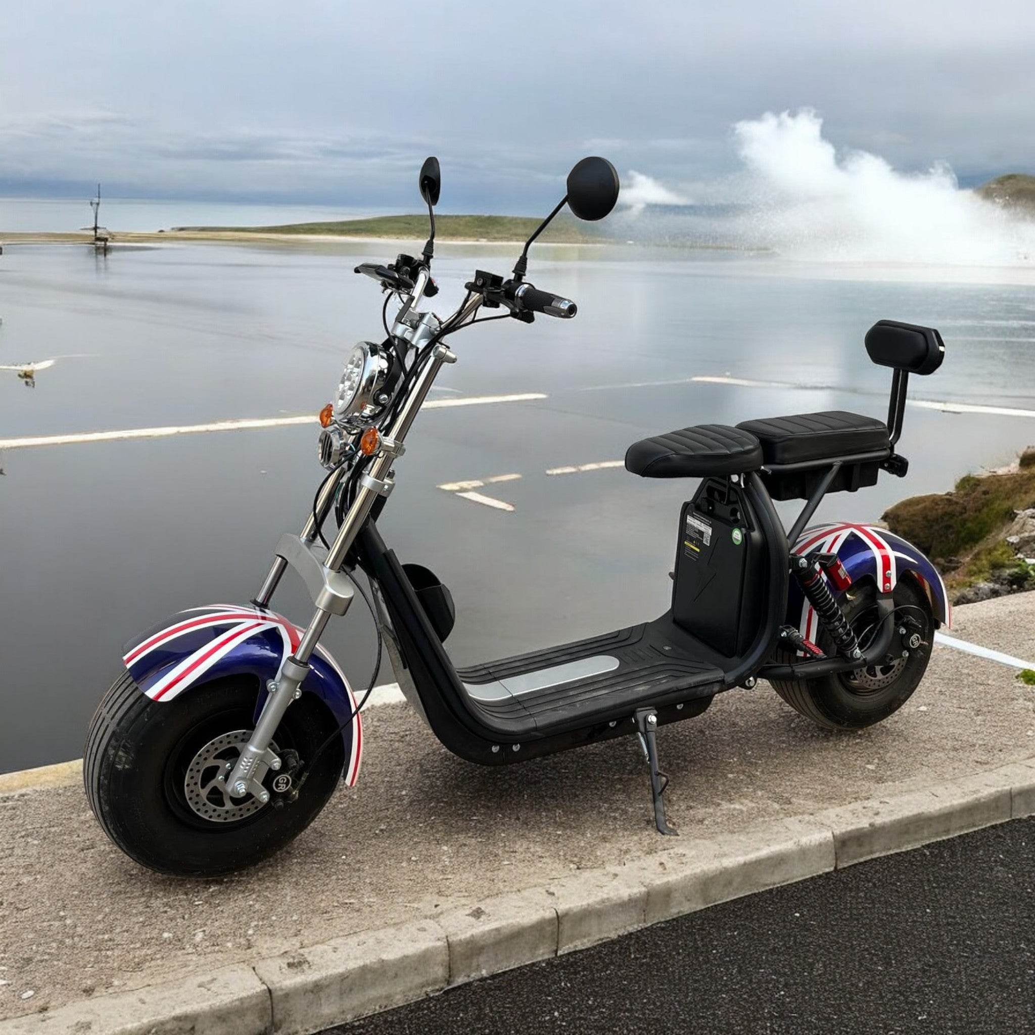 PATOYS City Coco Electric bike Scooter Powerful 60V 12Ah Lithium