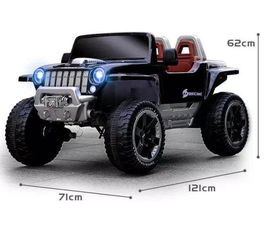 PATOYS | Hurricane Kids Jeep, Rechargeable Battery-Operated Ride on Jeep for Kids Big jeep - PATOYS