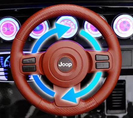 PATOYS | Hurricane Kids Jeep, Rechargeable Battery-Operated Ride on Jeep for Kids Big jeep - PATOYS