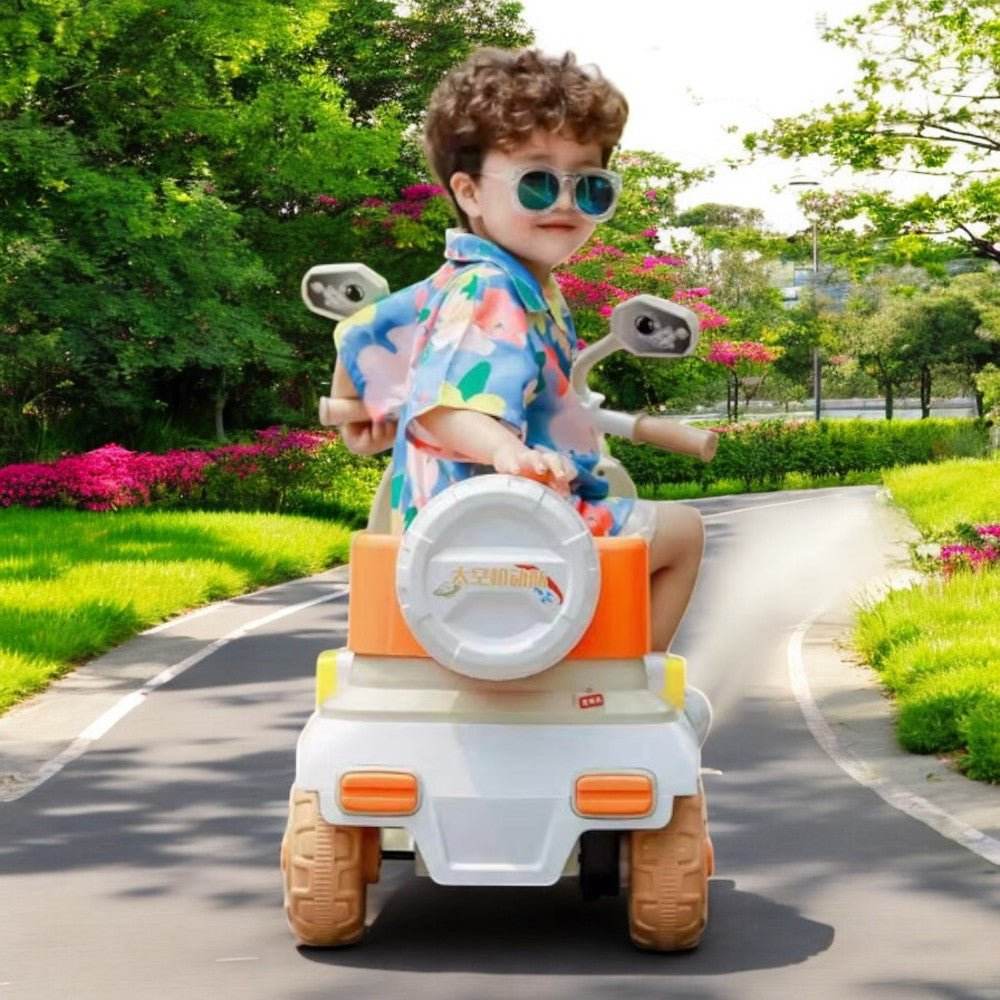 PATOYS | Kids Electric Motorcycle vespa - activa type | 2-5 Years Old | Battery Operated - PATOYS