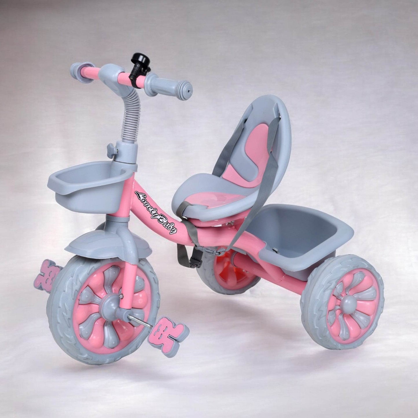 PATOYS | Lovely Baby New 2024 Tricycle Bell & Storage Basket Age Group 2 Years to 5 Years - PATOYS