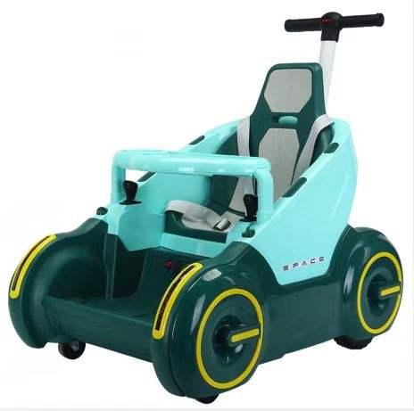 PATOYS | 12V 2 IN 1 Aerospace - Shutlle with remote USB Bluetooth 2 battery 2 motor kids ride ons - PATOYS