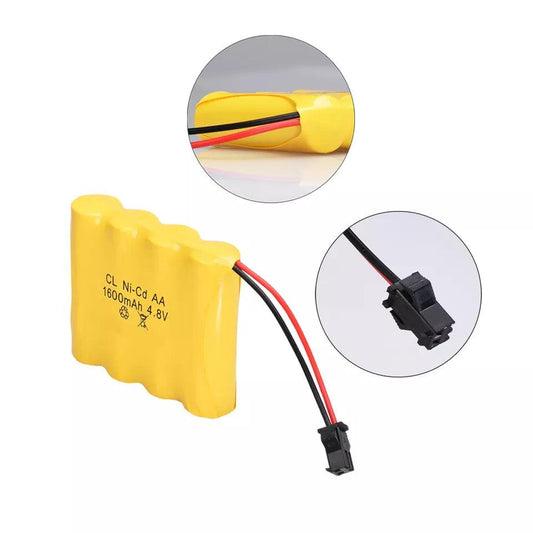 PATOYS | 1600mAh 4.8V Battery 4 Cell Pack CL Ni-Cd AA Replacement Parts PATOYS