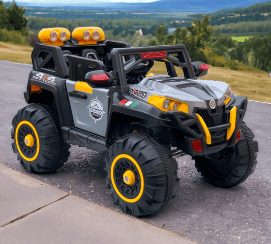 PATOYS | Battery Operated 4x4 Jeep 2188 2 speed 4 motors 4 wheel shock absorbers ride on jeep for 8 years kids - PATOYS