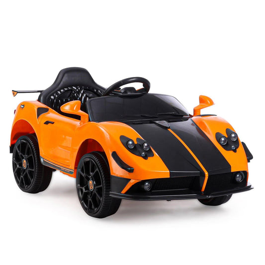 PATOYS | Battery Operated Ride On Car with Music and Lights | LFC-BDQ1589-Orange Ride on Car PATOYS