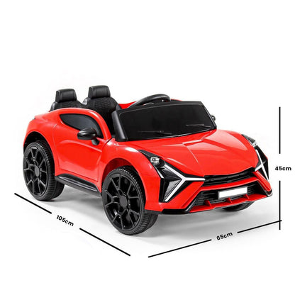 PATOYS | Battery Operated Ride On Car with Music & Lights (Red | LFC-1366) - PATOYS