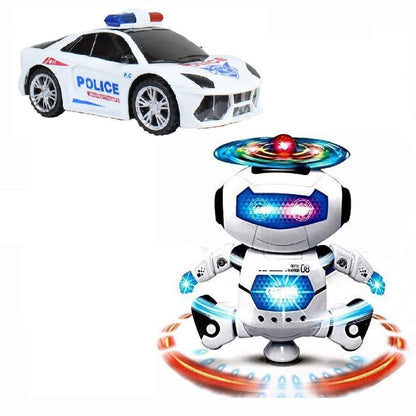 PATOYS | Dancing Robot with 3D Lights and Music, Multi Color 99444-2 - PATOYS