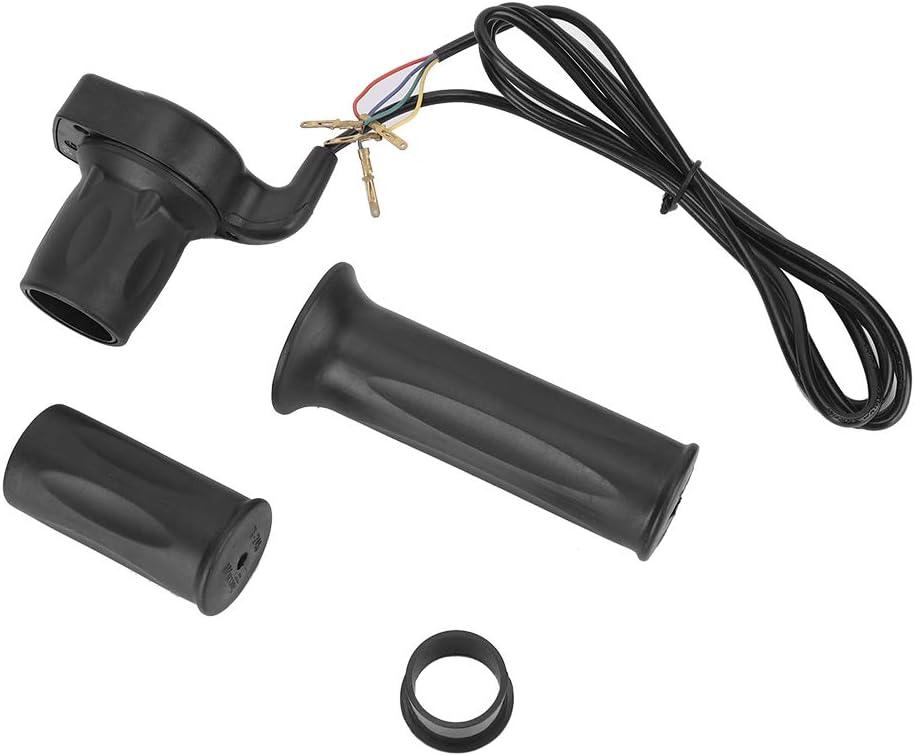PATOYS | Half-Twist Throttle Accelerator, 24V Assembly 4-Wire Hand Grip Cable Set for Electric Scooter with Indicator - PATOYS
