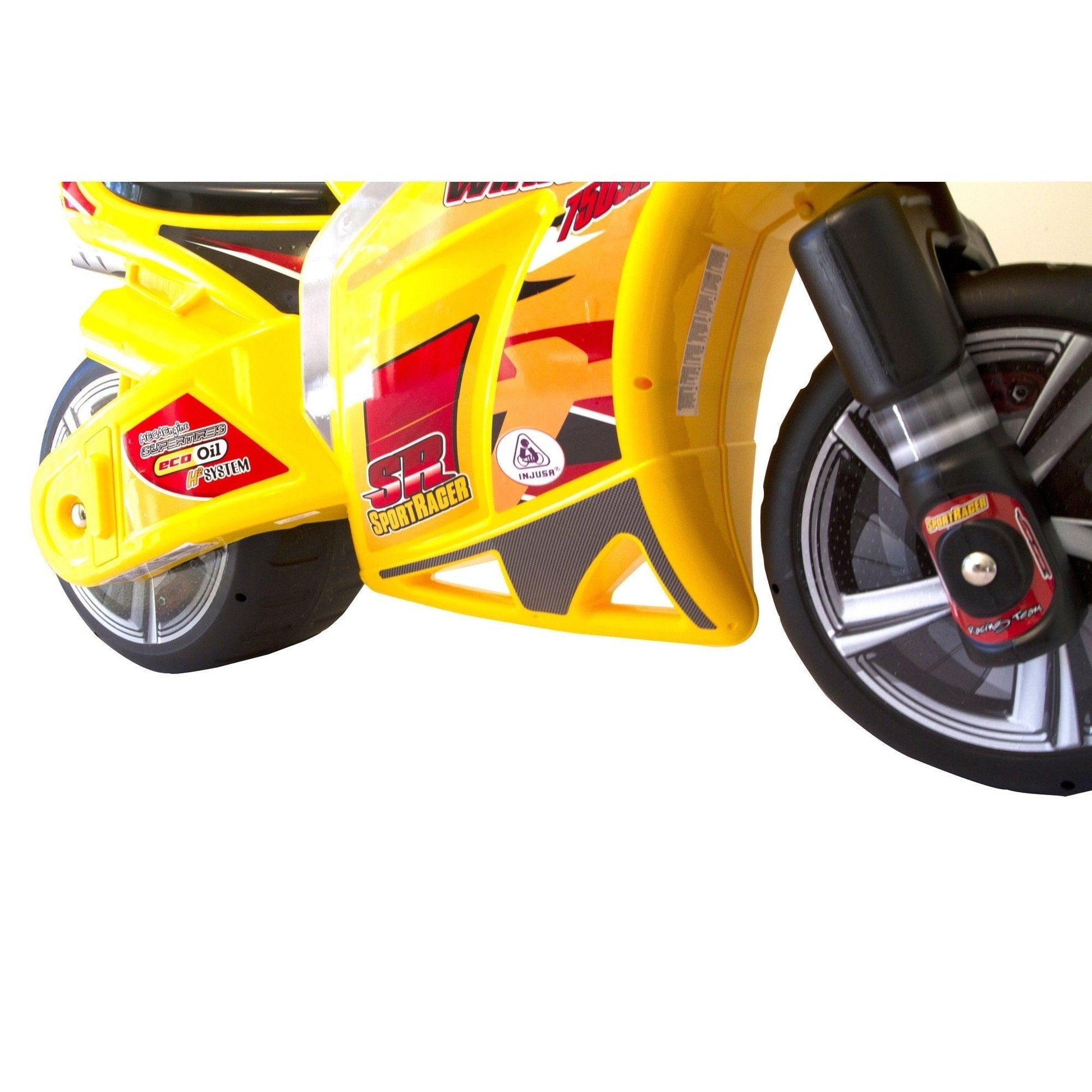 PATOYS | Injusa | Foot to Floor Winner Ride-on Yellow Recommended for Children 3+ - PATOYS