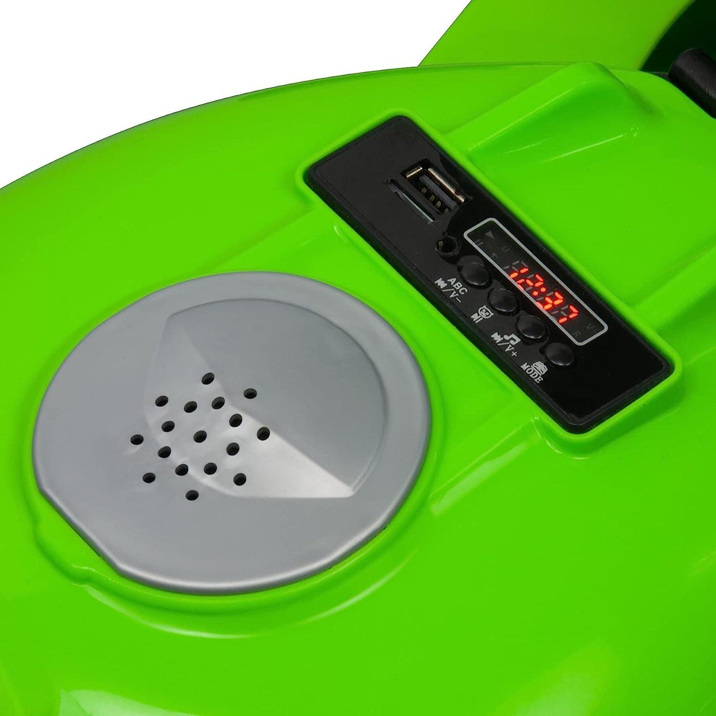 PATOYS | Injusa | Licensed MOTO ZX10 Ninja Kawasaki Battery Operated 12 volt dirt Bike for Kids (Green) - PATOYS