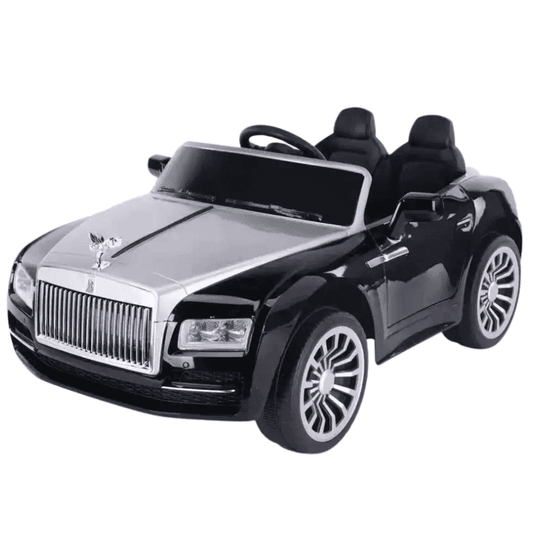 PATOYS | Rolls Royce Rechargeable Ride On Car For Kids & Toddlers With Remote Control - Black - PATOYS