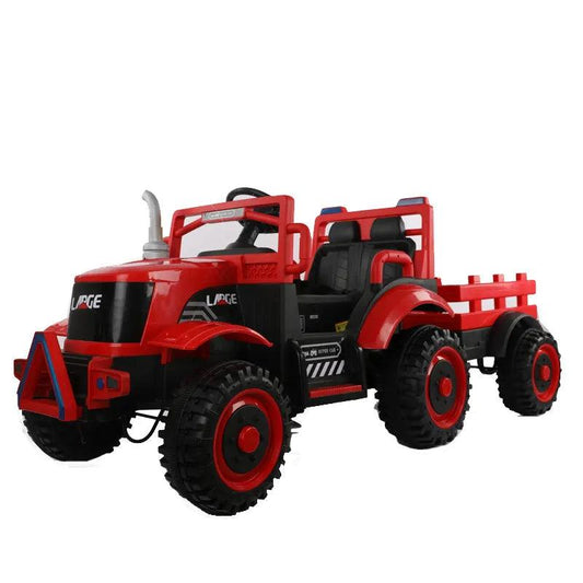 PATOYS | Super pull wind tractor truck battery operated off - road vehicle Red Construction Vehicles PATOYS