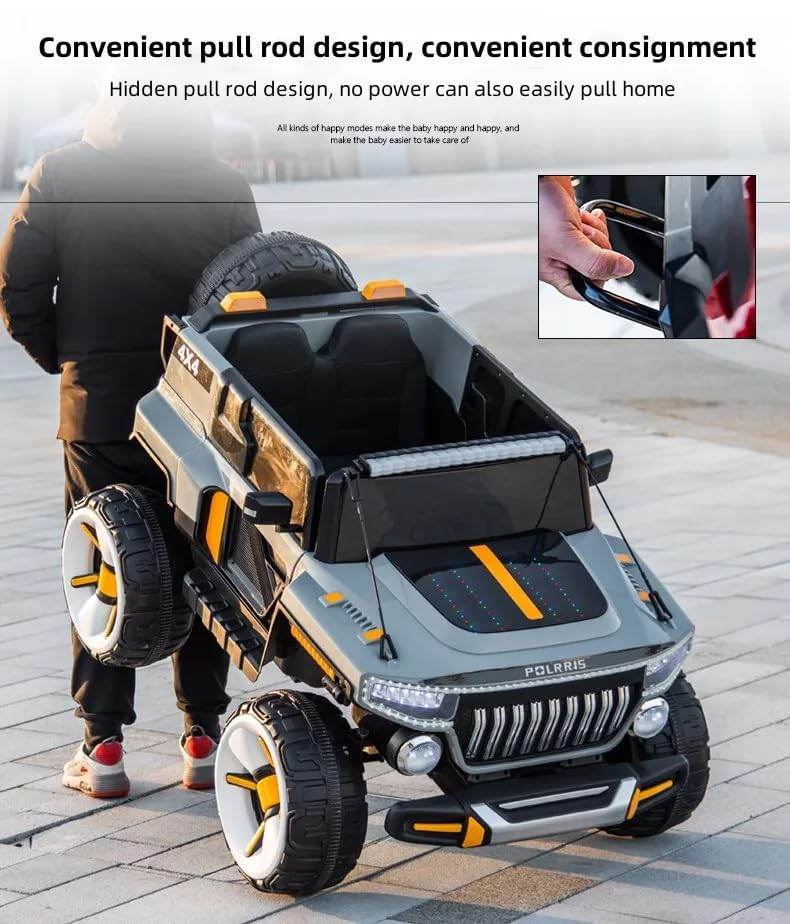 PATOYS | Polaris 5388 12V UTV Kids Jeep Heavy Duty Massive Ultra Jumbo size With 150 Kg Weight Capacity - PATOYS