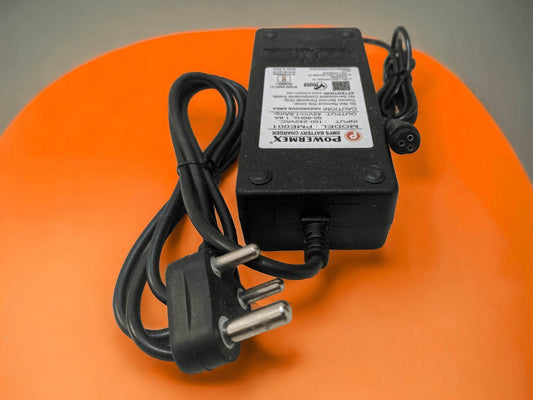 PATOYS | HoverBoard Charger Autocut Chargers with Indication Input: 220v-240V 50/60Hz Output: 42V/2amp - PATOYS