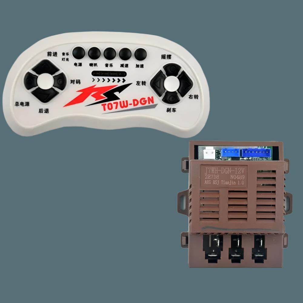 PATOYS | T07W-DGN remote control children's electric vehicle J7WH-DGN-2G4-12V receiver control board - PATOYS