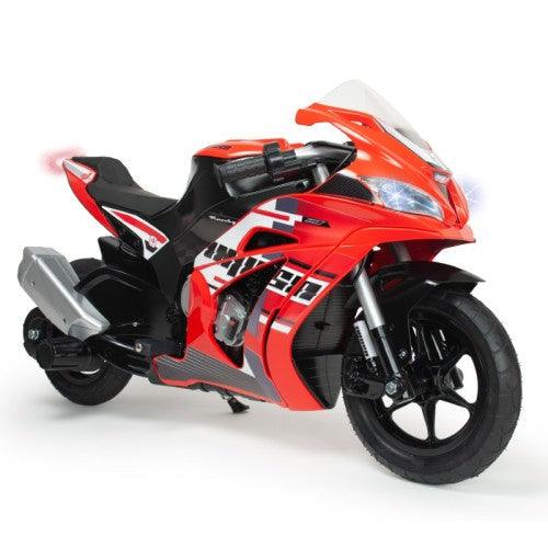 PATOYS | Injusa Motorbike Racing Fighter HONDA CBR Dirt Bike (6492) 24V for Children between 6 and 10 Years Ride on Bike Injusa