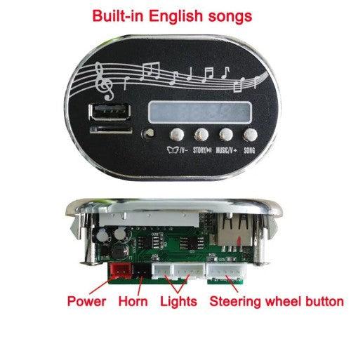 PATOYS | Music Chip Mother board circuit board for ride on toys model- YJ-11SJ Music Player PATOYS