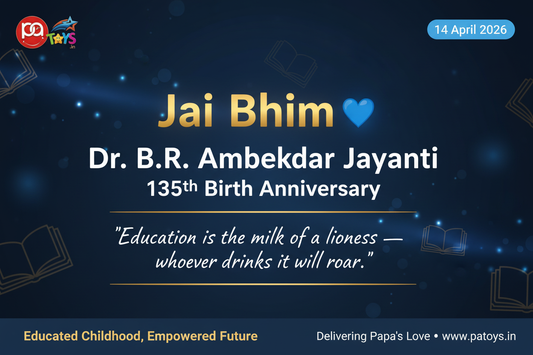 Dr. B.R. Ambedkar Jayanti 2026 - Educated Childhood Empowered Future - PATOYS