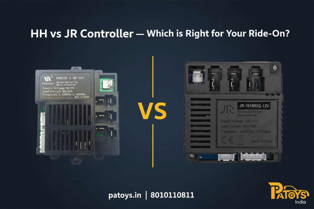 HH vs JR Controller for Kids Ride-On Toys — Complete Comparison Guide 2026 by PATOYS