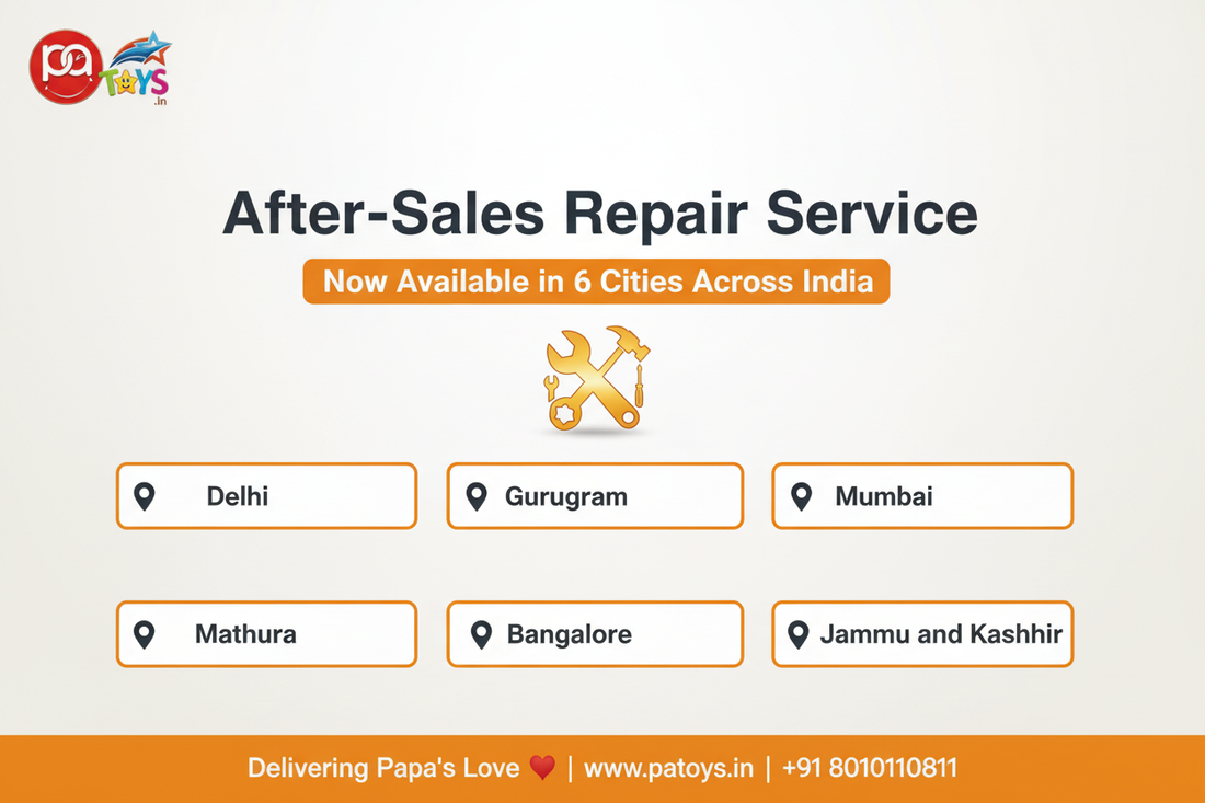 PATOYS After-Sales Repair Service — Delhi, Gurugram, Mumbai, Mathura, Bangalore & Jammu Kashmir