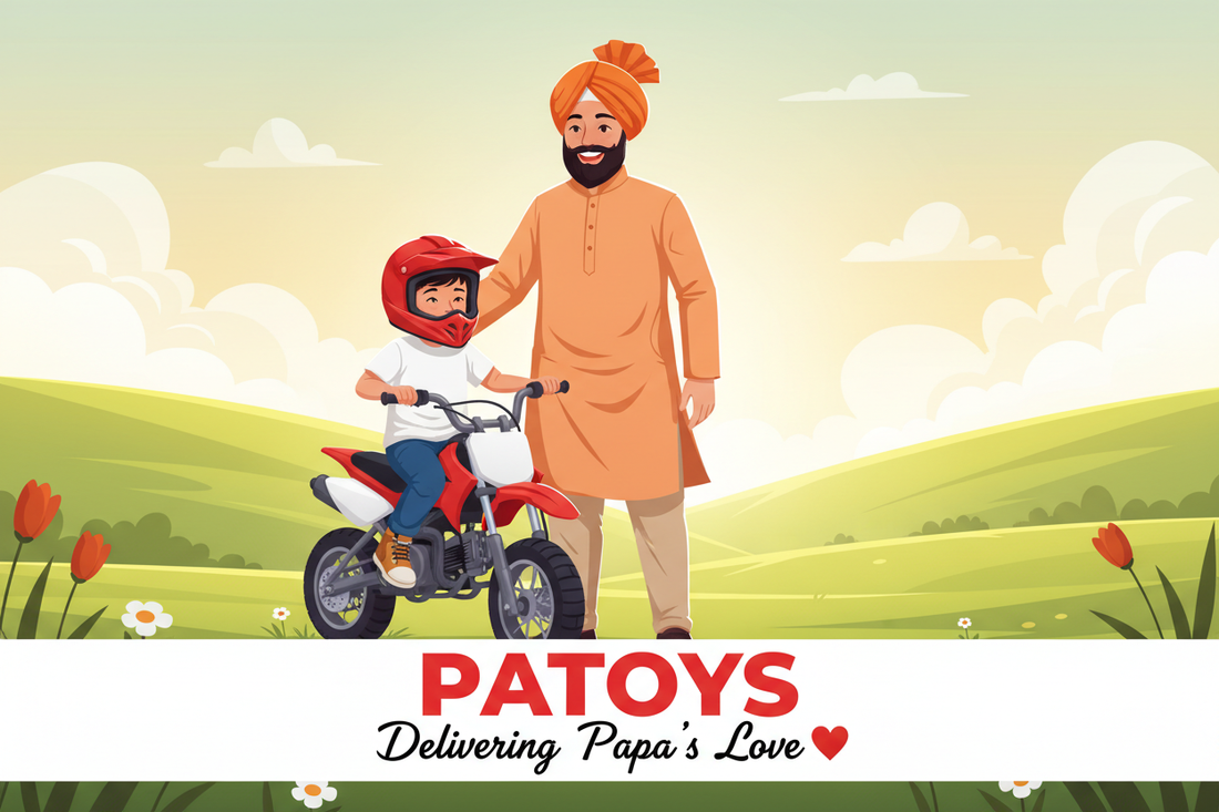 Electric vs Petrol Dirt Bike for Kids in India 2026 — Complete Comparison Guide by PATOYS