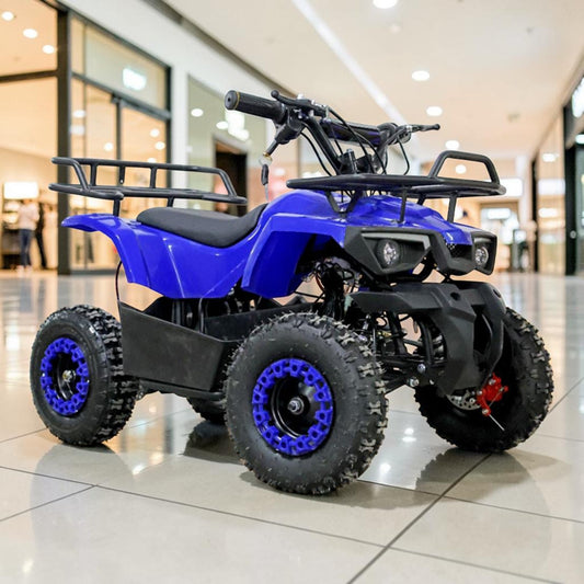 PATOYS | Kids MINI NEOPLUS ATV 36V/12Ah Battery Operated, Rechargeable ATV Beach Bike For Kids with Front/Rear Disk Brake | Age 7 to 14 Years (Multicolor)