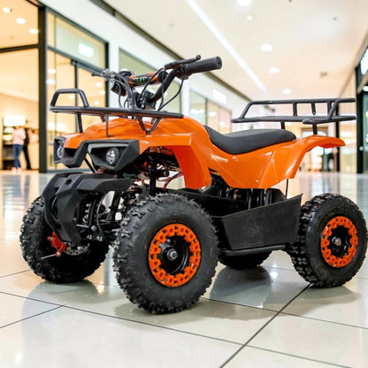 PATOYS | Kids MINI NEOPLUS ATV 36V/12Ah Battery Operated, Rechargeable ATV Beach Bike For Kids with Front/Rear Disk Brake | Age 7 to 14 Years (Multicolor)