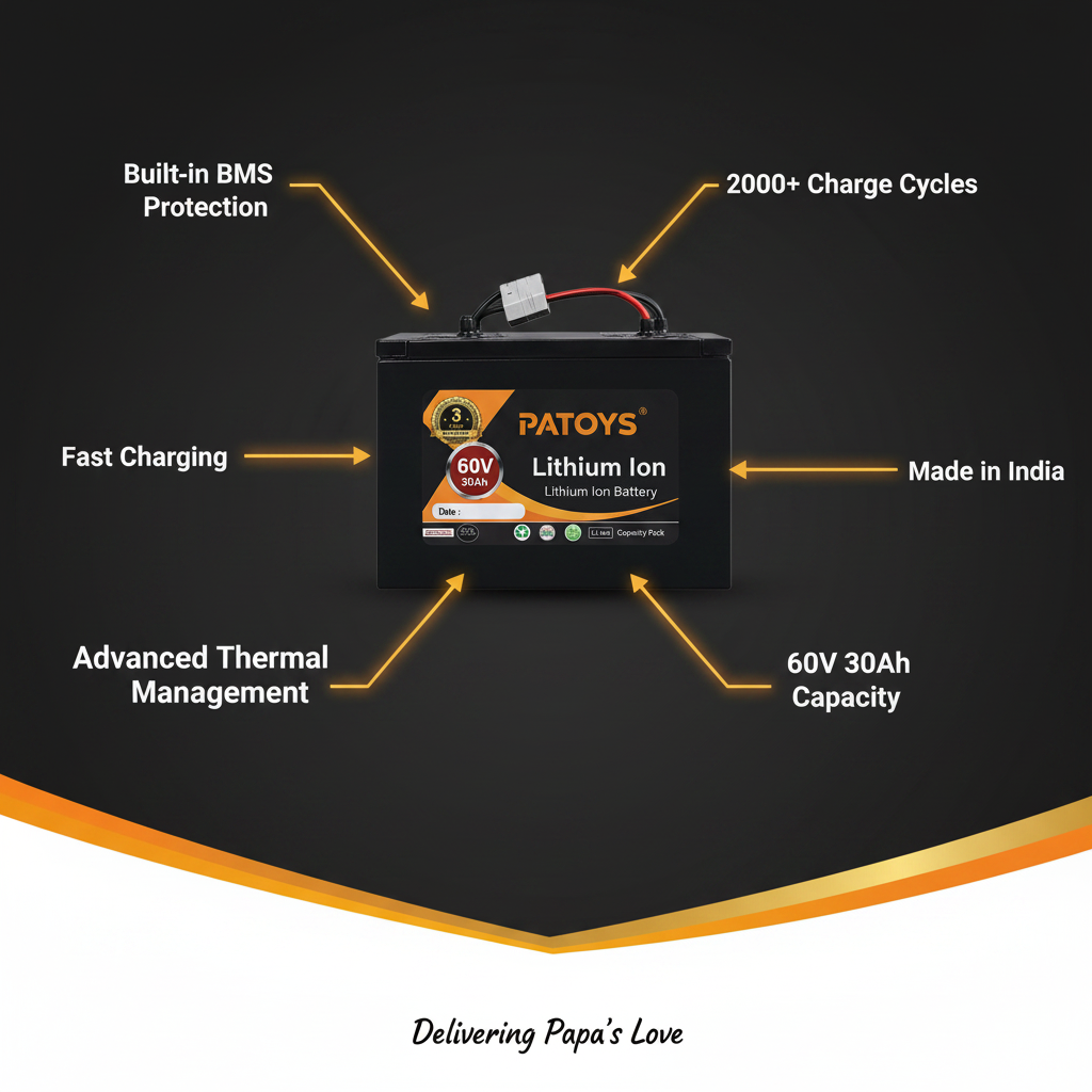 60V Battery Features