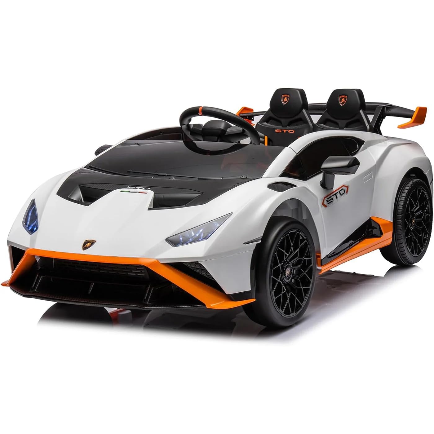PATOYS | Kids Licensed Kids Rideon Car | Lamborghini | Manual Plus Remote Control | Kids Age - 1-5