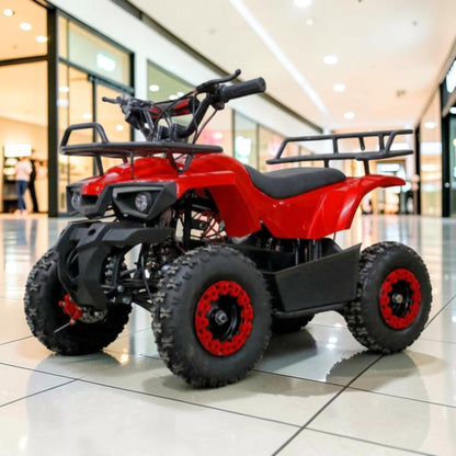 PATOYS | Kids MINI NEOPLUS ATV 36V/12Ah Battery Operated, Rechargeable ATV Beach Bike For Kids with Front/Rear Disk Brake | Age 7 to 14 Years (Multicolor)