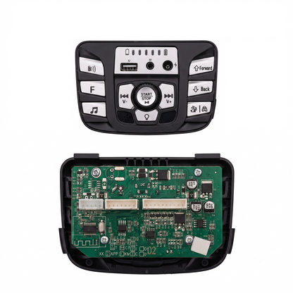 PATOYS | ZK-12V-HB 12V PCB Multifunctional Central Control Panel Of Children's Electric Ride On Car Replacement Parts