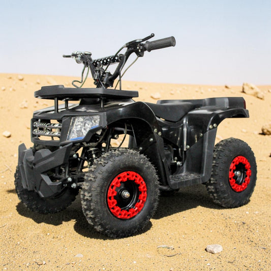 PATOYS | Kids MINI MOUZER ATV 36V/12Ah Battery Operated, Rechargeable ATV Beach Bike For Kids with Front/Rear Disk Brake | Age 7 to 14 Years (Multicolor)