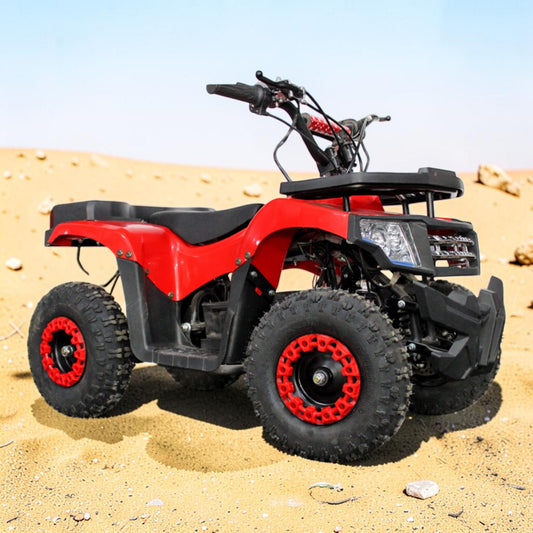 PATOYS | Kids MINI MOUZER ATV 36V/12Ah Battery Operated, Rechargeable ATV Beach Bike For Kids with Front/Rear Disk Brake | Age 7 to 14 Years (Multicolor)