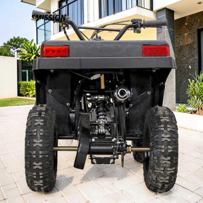 PATOYS | 50CC Mini Mouzer ATV | 2-Stroke Petrol | 45km/h | Kids & Beginners | Black - PATOYS
