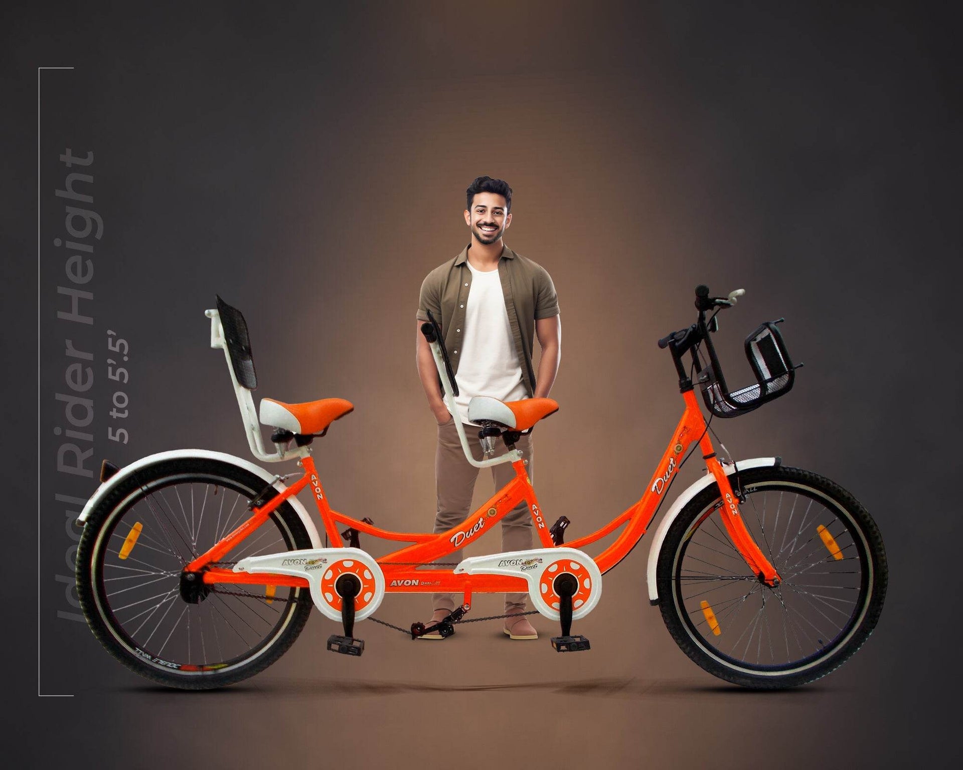 Tandem Cycle Double Sheet Cycle Tandem Bicycle Double Track Bike