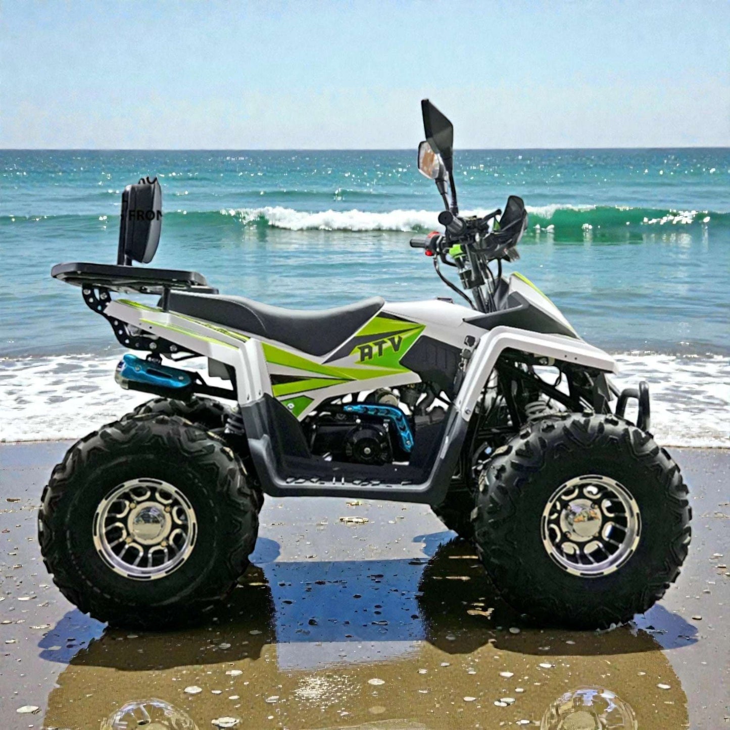 PATOYS | Imported 135CC Petrol Mustang ATV (Color May Vary) - PATOYS