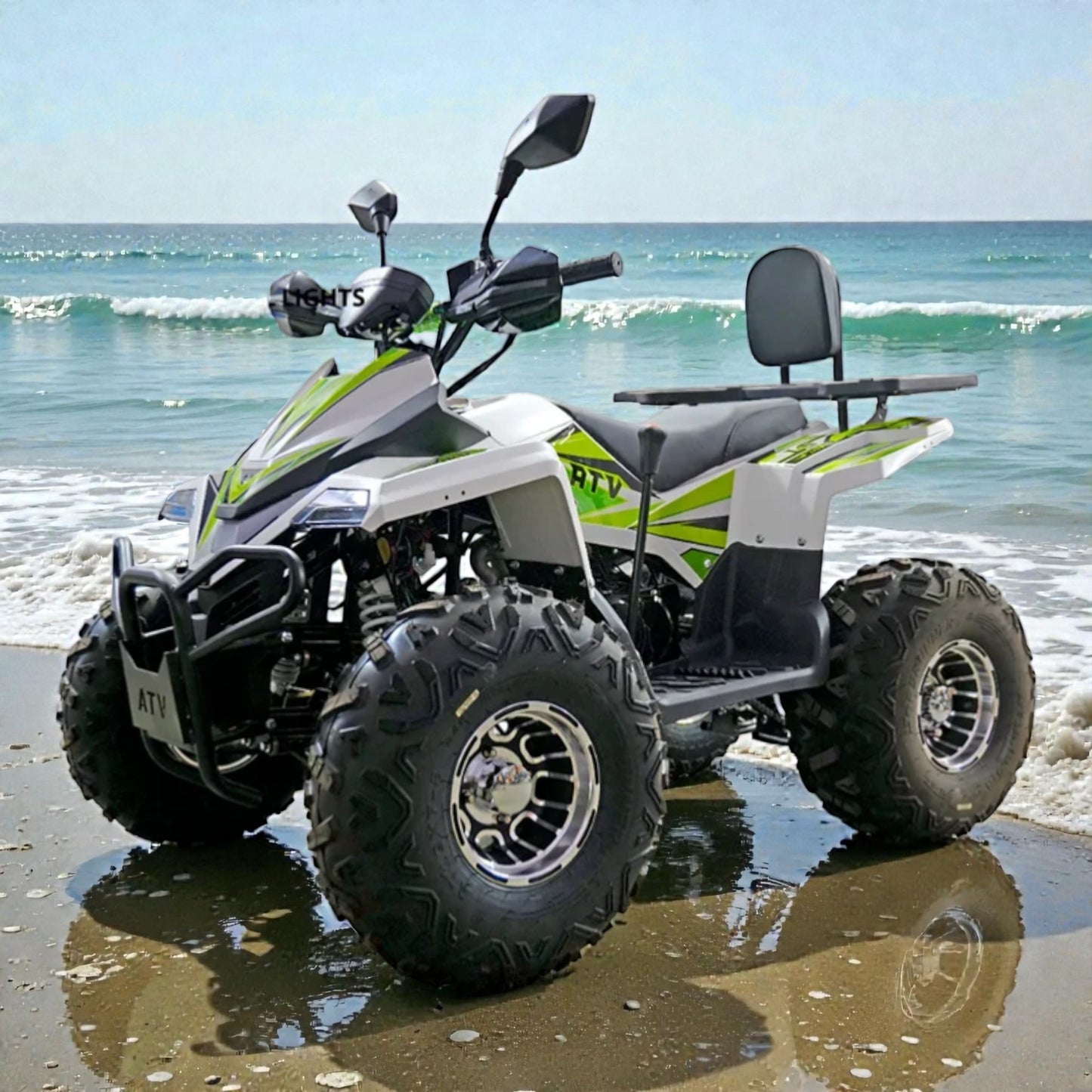 PATOYS | Imported 135CC Petrol Mustang ATV (Color May Vary) - PATOYS